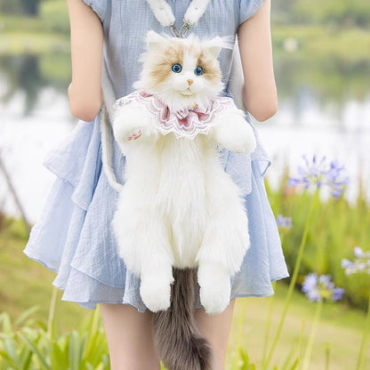 Women's Cute Ragdoll Backpack Plush Doll | Magic Stories