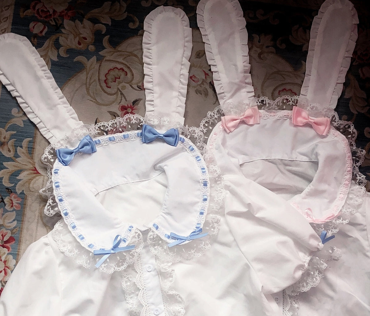 Original Design Lolita Dessert Doll House Dress Strap JSK Dress Fairy Kei Gothic Lolita Dress — back view