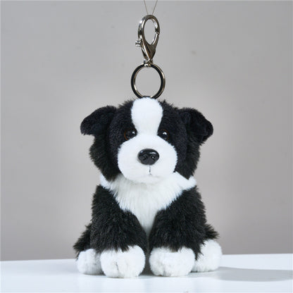 Border Collie Plush Toy Keychain | Magic Stories