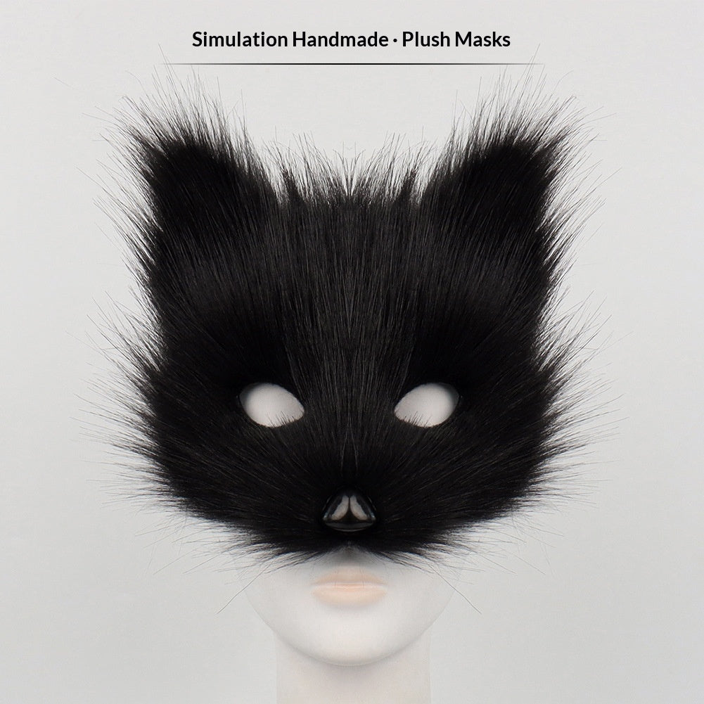 Halloween Plush Fox Mask Set Cosplay | Magic Stories