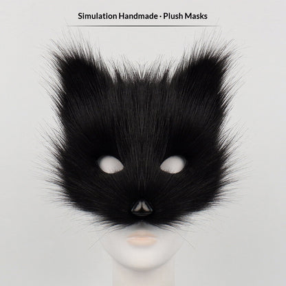 Halloween Plush Fox Mask Set Cosplay | Magic Stories