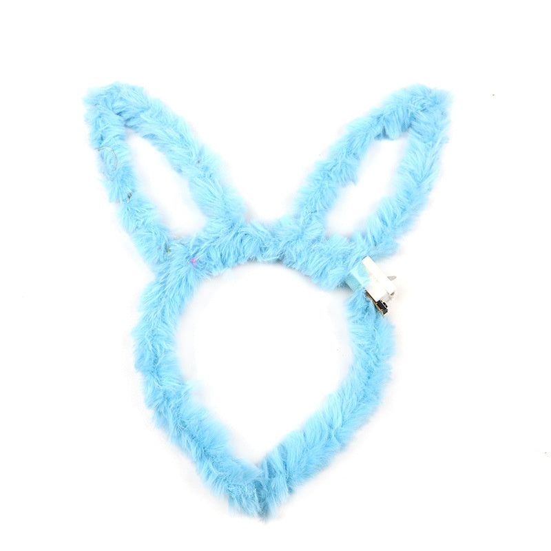 Luminous Plush 14 Lamp Rabbit Ears Headband | Magic Stories