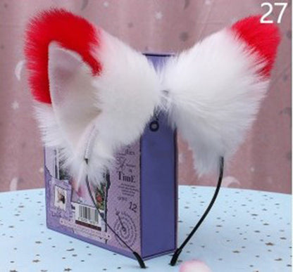 Anime Cat Girl Hair Hoop Headband Cat Ears — detail