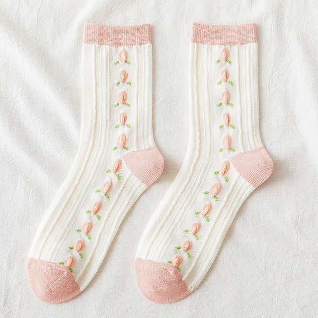 Harajuku Style Kawaii Woman Socks | Magic Stories