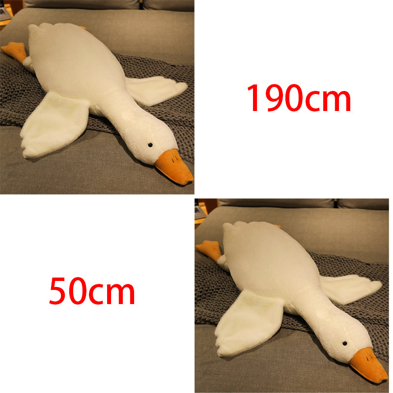 Big White Goose Doll Pillow Sleeping Plush | Magic Stories