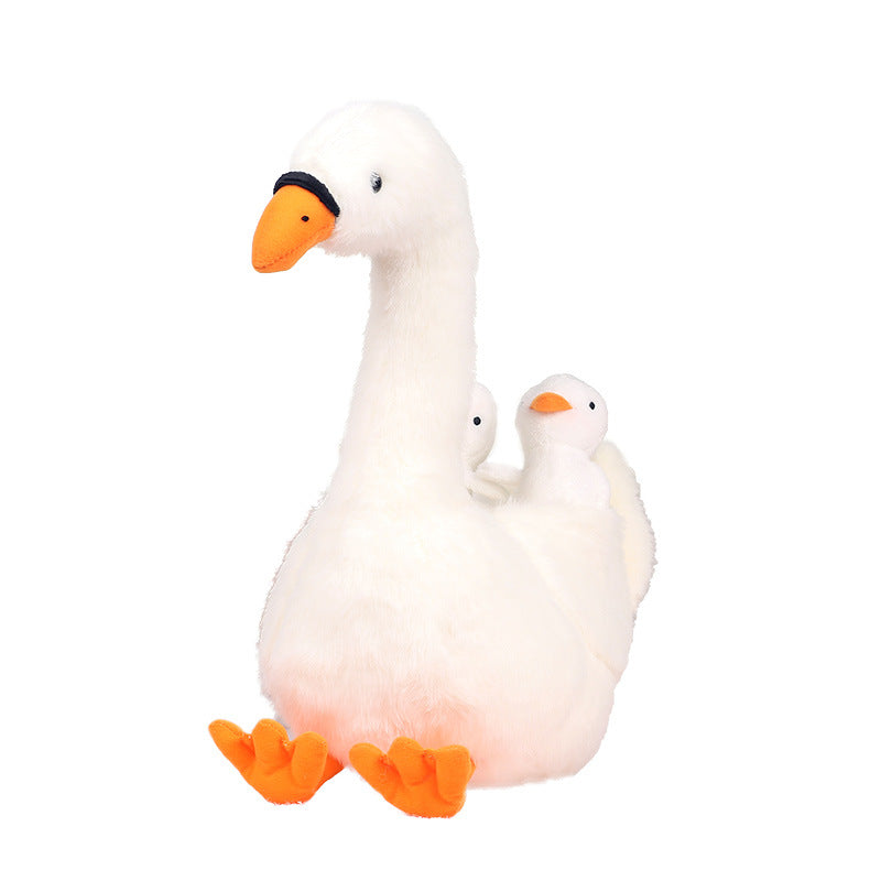 Fashion Mother And Son Goose Doll Plush Toys | Magic Stories