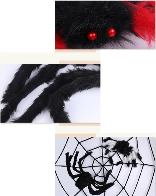 Halloween Spider Decoration Props Plush Toy | Magic Stories