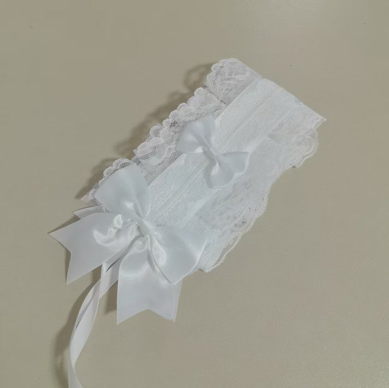 Lolita Headband Headwear Handmade Lace Bow | Magic Stories