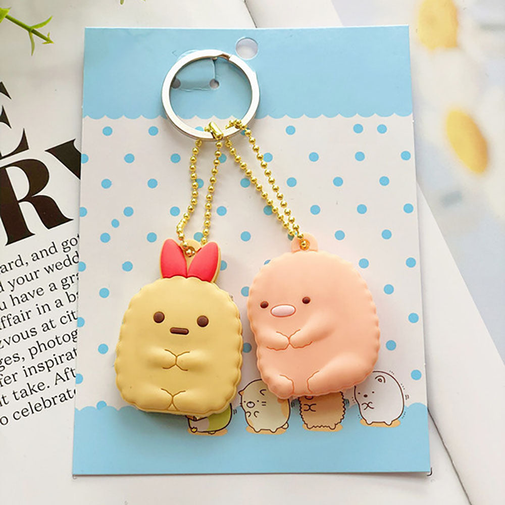 Cartoon Animal Cute Anime Silicone Keychain | Magic Stories