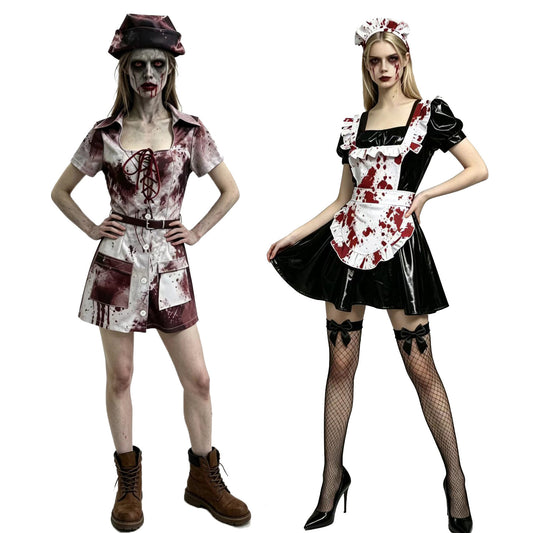 Vampire Zombie Nurse Costume Bloody Maid | Magic Stories
