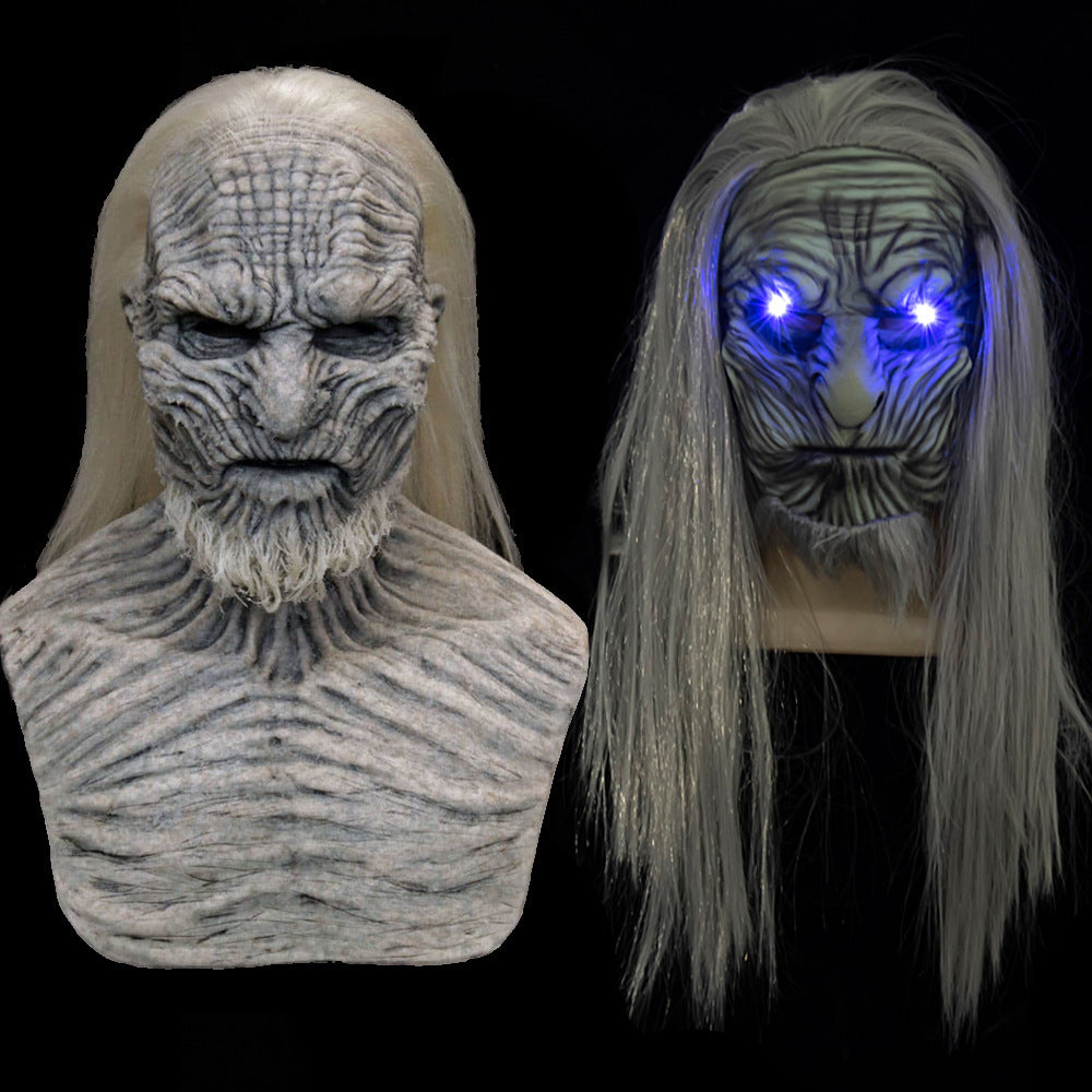 Latex Wig Mask Halloween Horror Headgear | Magic Stories