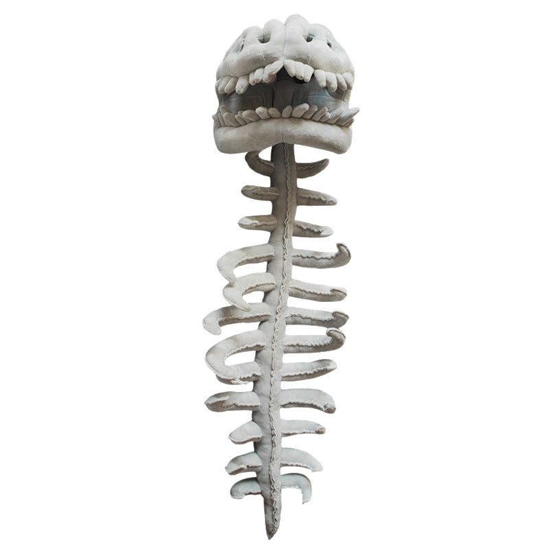 Chinese Dinosaur Skeleton Plush Toy Headgear | Magic Stories