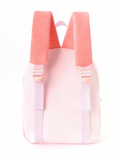 Cartoon Animal Plush Children's Backpack — detail