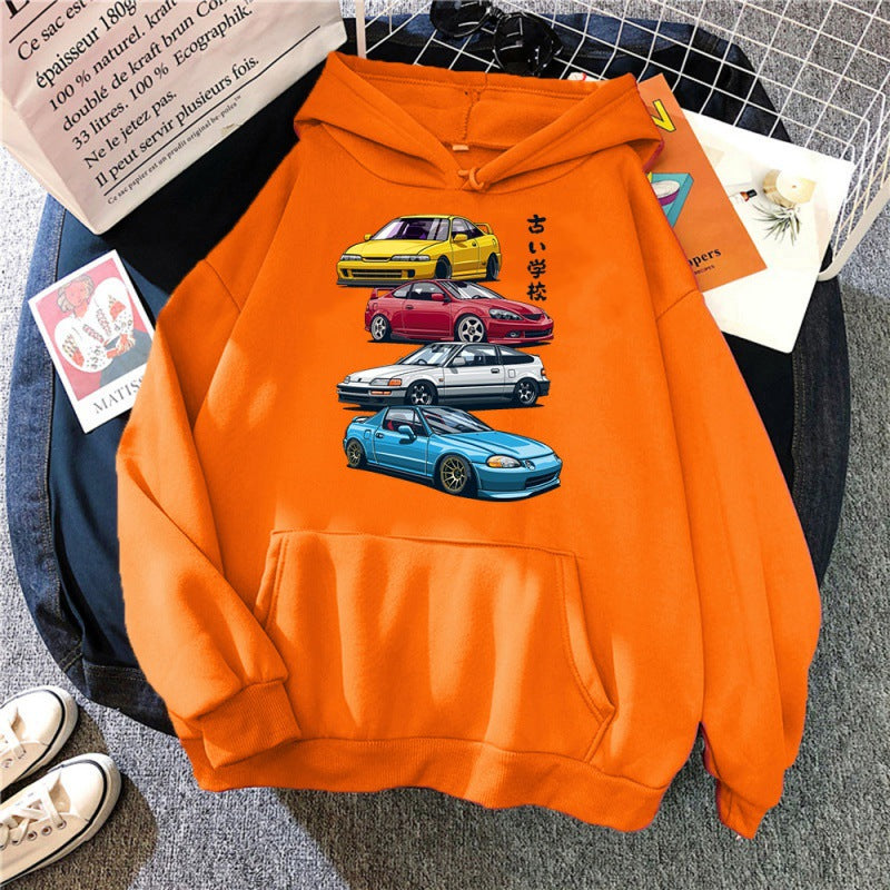 Anime Initial D Hoodie JDM Mix Civic CRX Integra Gedruck T Ho — packaging