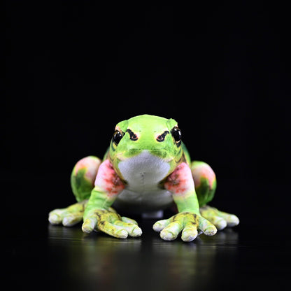 Northeast Rain Frog Plush Toy Japanese Tree Frog — side view
