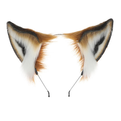 Simulation Animal Ears Hair Accessories Plush Headband — packaging