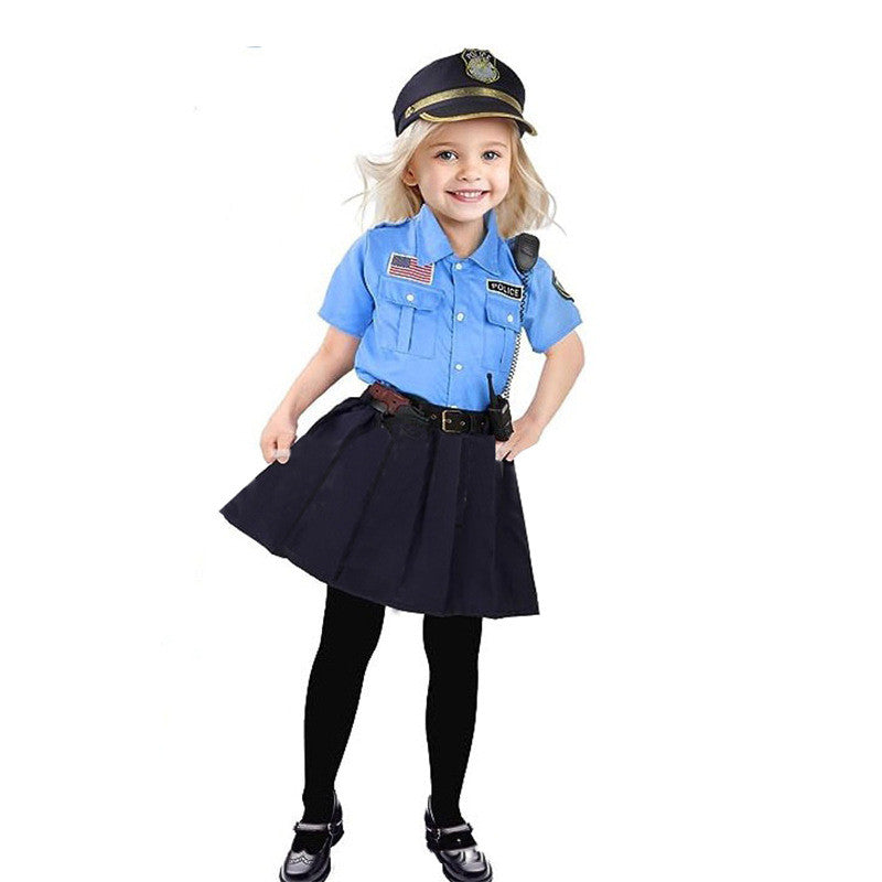 Halloween Costume Children Police Uniform | Magic Stories
