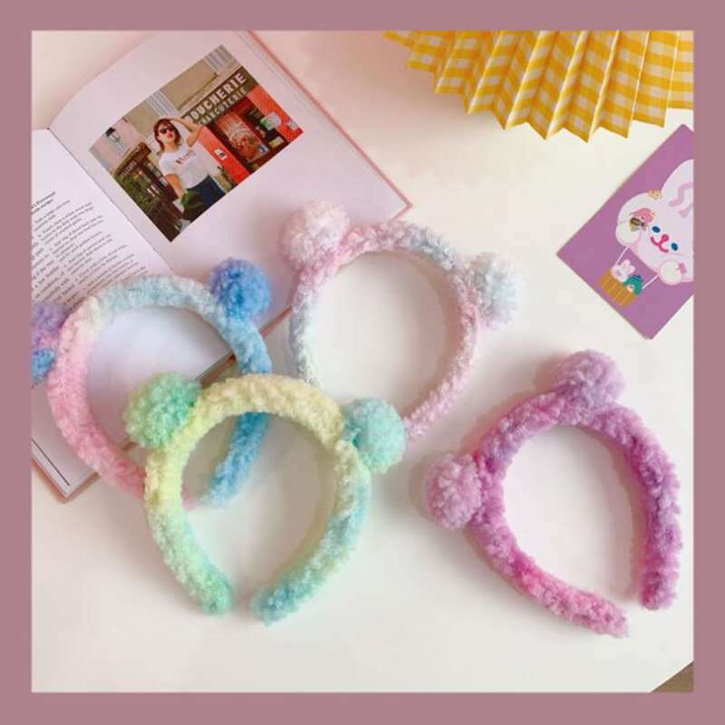 Cute Lamb Hair Bear Ears Headband | Magic Stories