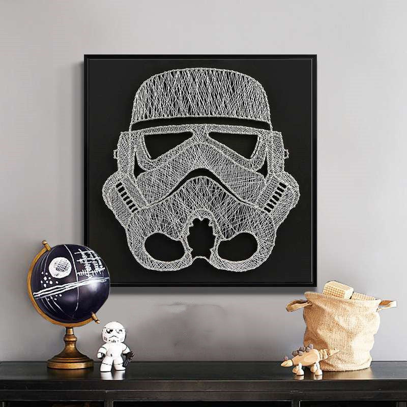 Star Wars DIY Painting Craft Kit — side view