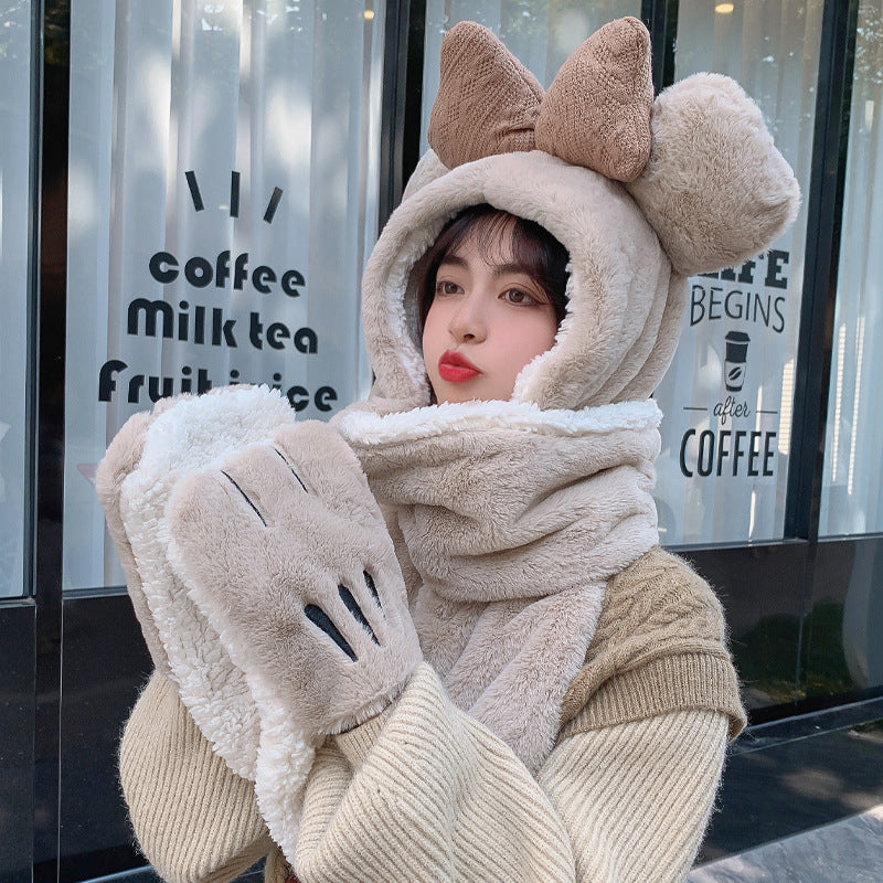 Butterfly Plush Multifunctional Hat Scarf | Magic Stories