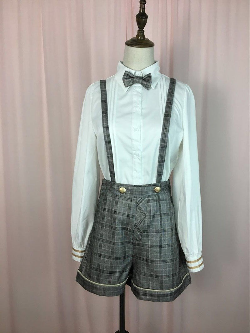 Cosplay Outfit Suits Boys Lolita Blouse Shirt — side view