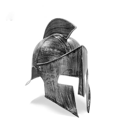 Medieval Spartan Warrior Roman Warrior Helmet Cosplay Prop — detail