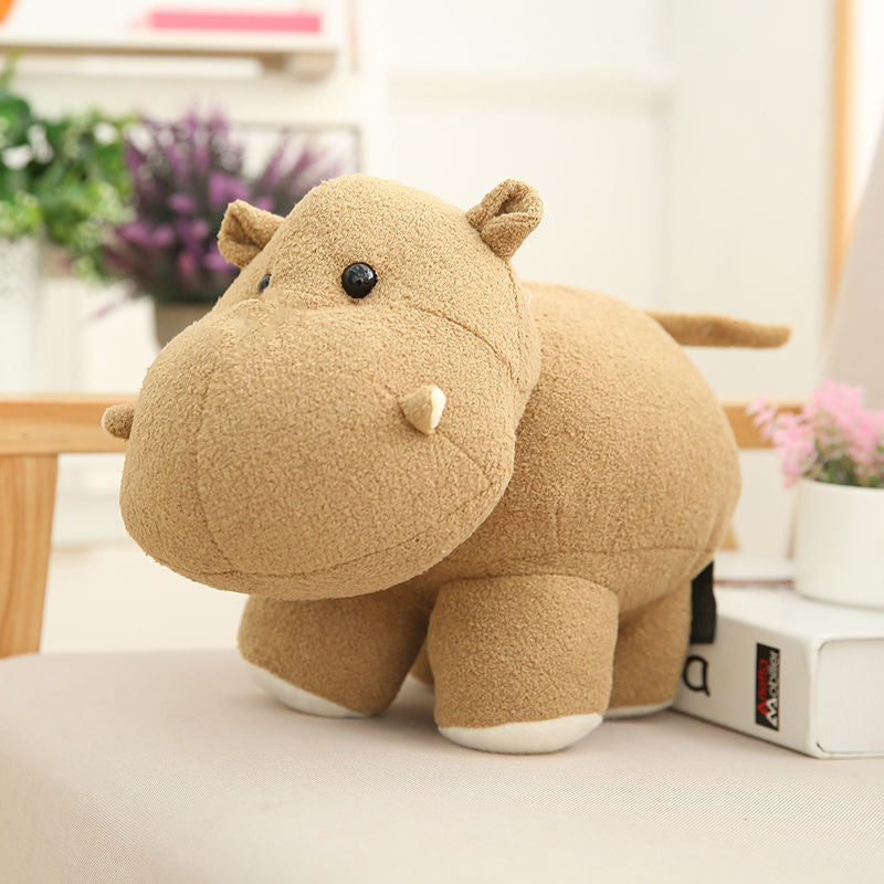 Cartoon Cute Hippo Elephant Doll Plush Toy | Magic Stories