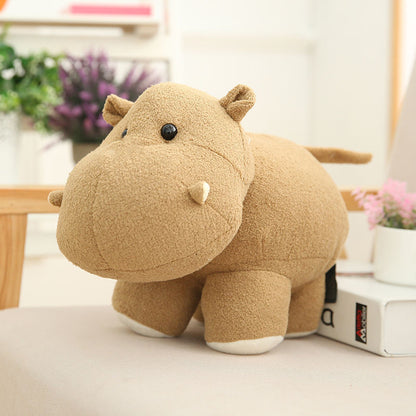 Cartoon Cute Hippo Elephant Doll Plush Toy | Magic Stories
