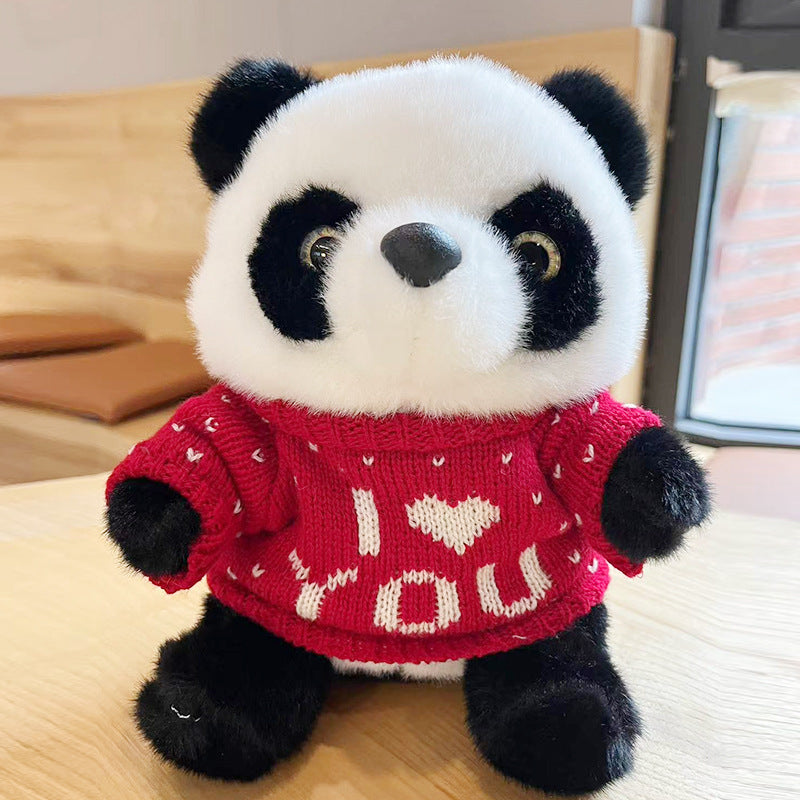 National Treasure Giant Panda Sweater Plush | Magic Stories