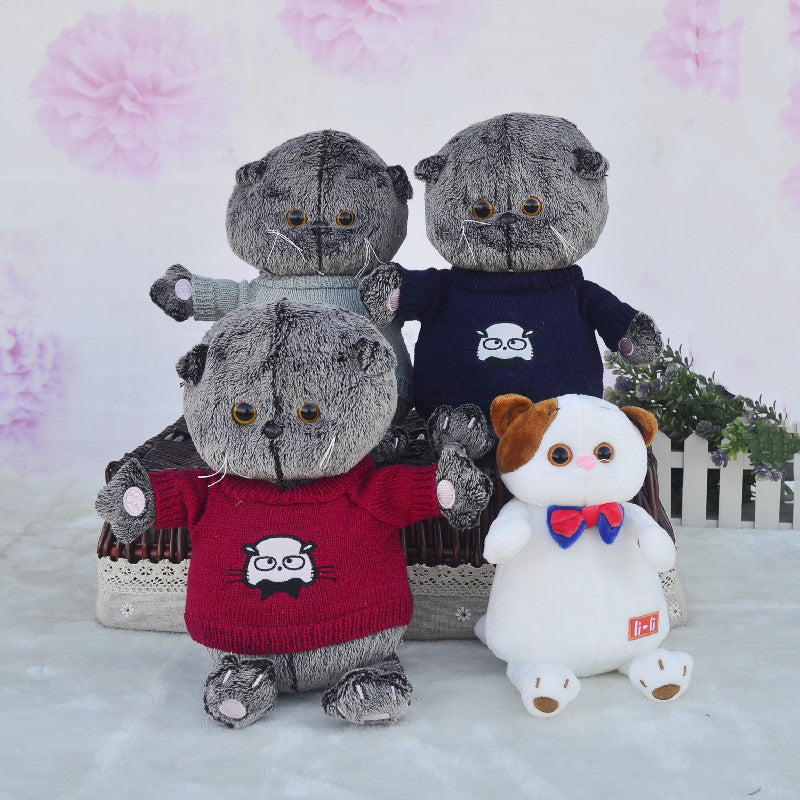 Simulation Cat Plush Toy — packaging