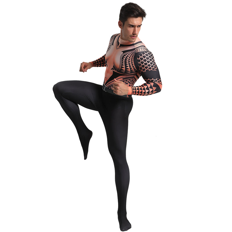 All Inclusive Bodysuit Cosplay Halloween Costume — back view