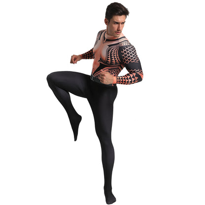 All Inclusive Bodysuit Cosplay Halloween Costume — back view