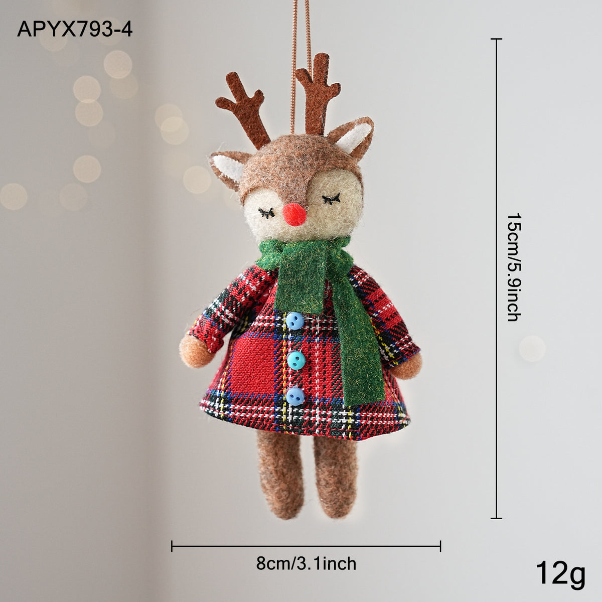 Lovely Bag Charm Keychain Christmas | Magic Stories