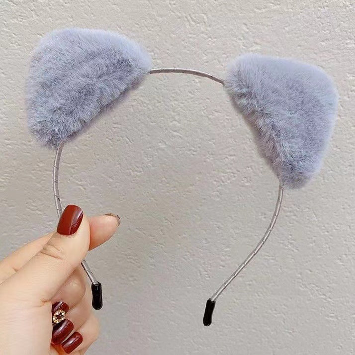 Plush Cat Ear Headband Hairpin For Hair | Magic Stories