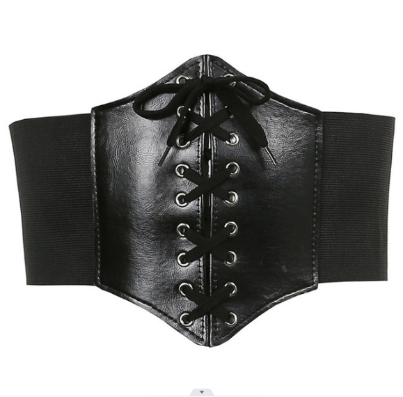 Yangelo Fairy Grunge Women Dress Deep V Neck Goth — back view