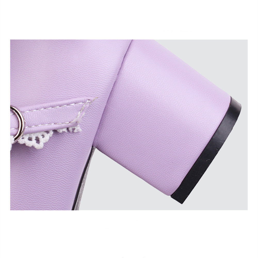 Princess Women's Platform Chunky Heel Buckle | Magic Stories