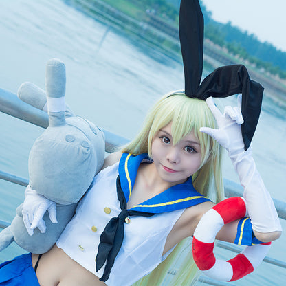Fleet Frigate CollectionCOS Student Outfit Full Cosplay Skirt Suit — detail