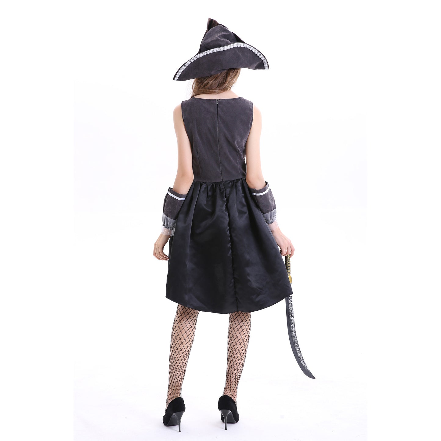 Halloween Male Pirate Costume Cosplay — detail