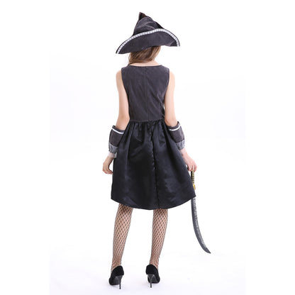 Halloween Male Pirate Costume Cosplay — detail