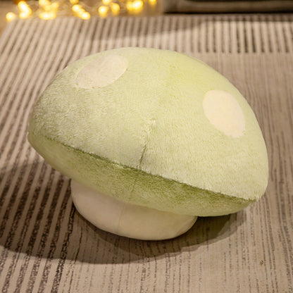Home Plush Mushroom Shape Toy Doll — scale reference