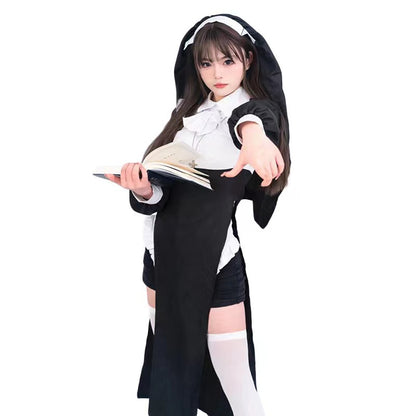 In Stock Nun Cos Tight Clothes Sexy Change | Magic Stories