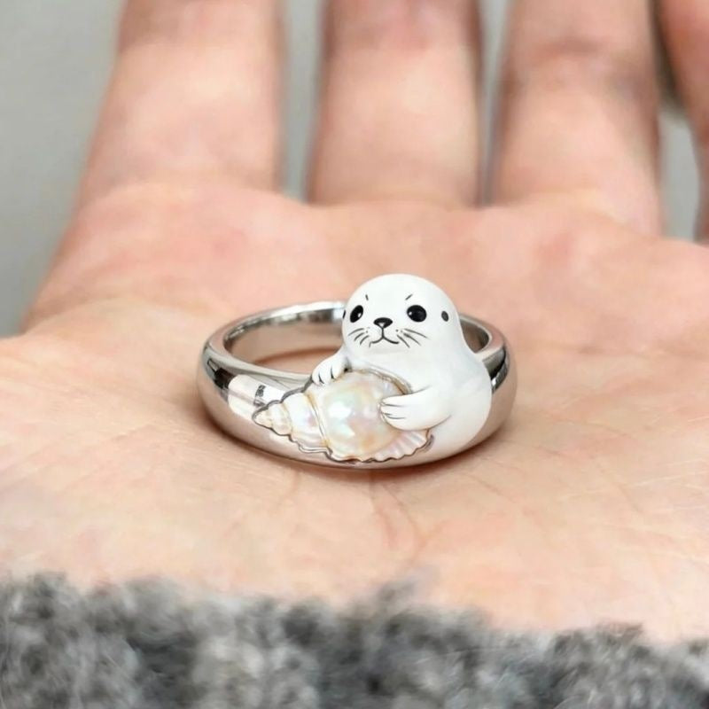 Cosplay Starry Flower Blue Zircon Ring Anime | Magic Stories