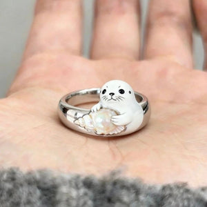 Cosplay Starry Flower Blue Zircon Ring Anime | Magic Stories