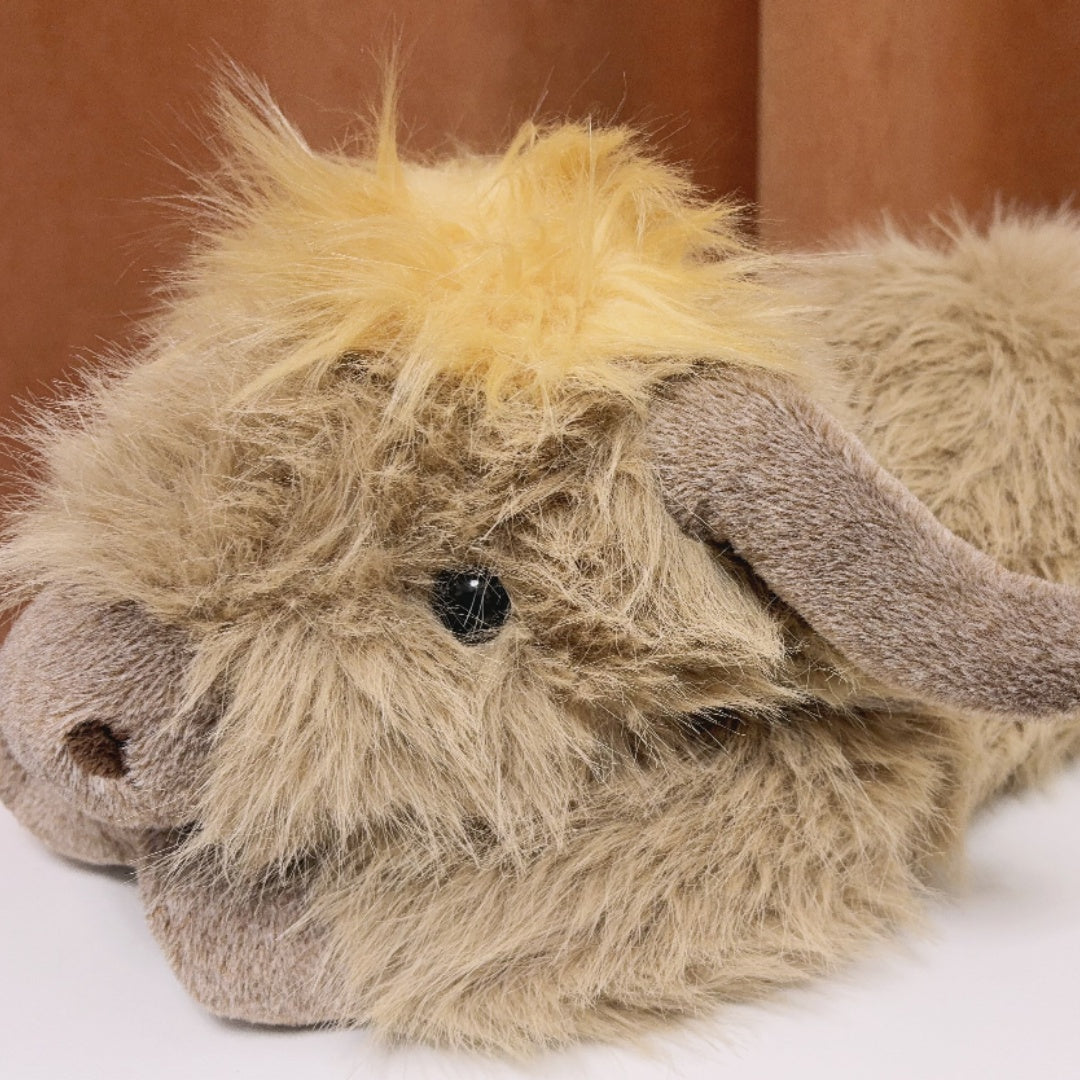 Highland Cow Pocket Plush Toy