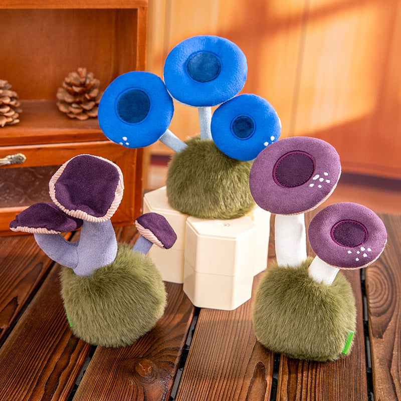Simulation Mushroom Polyester Fiber Plush | Magic Stories