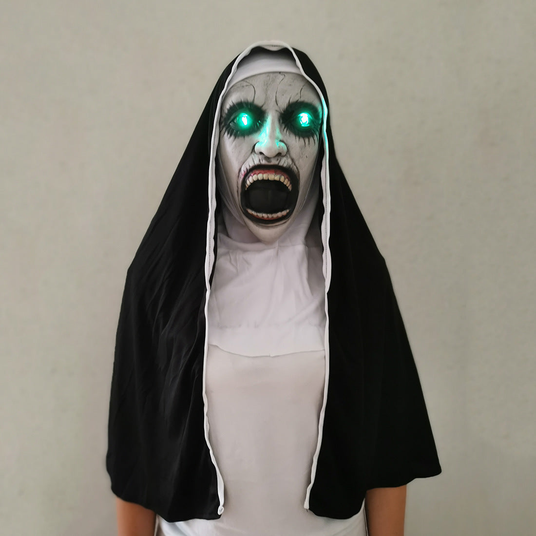Nun Mask Halloween Ghost Horror Costume | Magic Stories