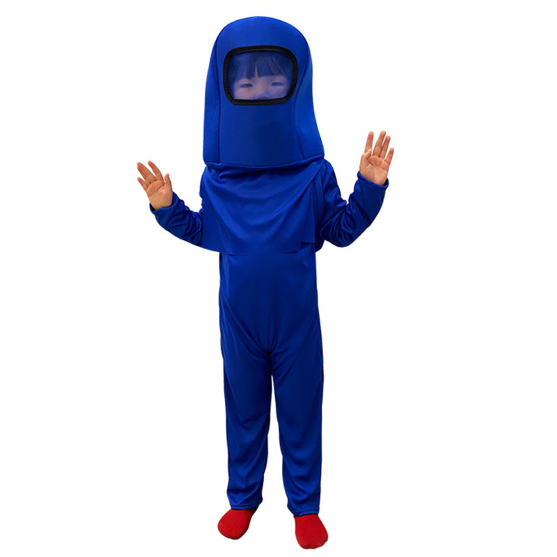 Children's Game Role Cosplay Playing Clothing Sets — back view