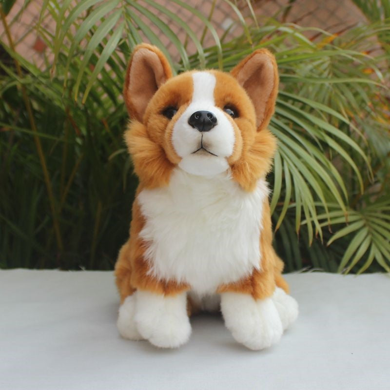 Simulated Corgi Dog Puppy Doll Plush Toy | Magic Stories