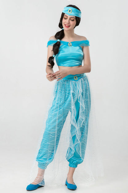 Anime Women's Cosplay Parent-Child Costumes — side view