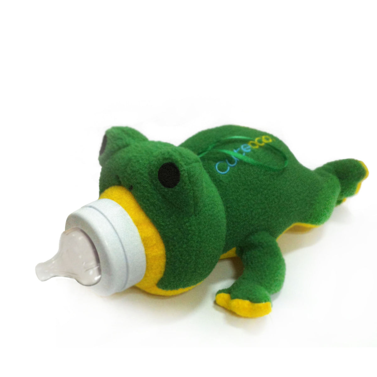 Fashion Frog Bottle Set Cartoon Small Animal Plush Toy — back view